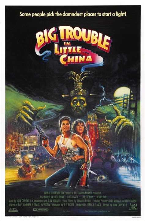 big trouble in little china movie.